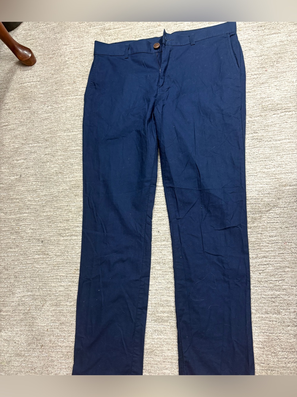 Men's Navy Casual Jogger Pants Size 34